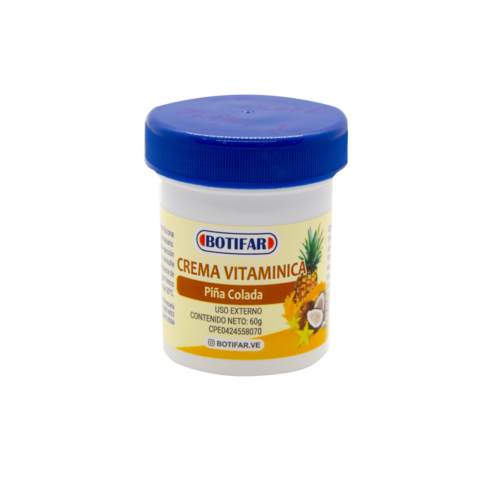 CREMA VITAMINICA PIÑA COLADA X60GR